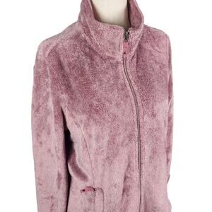 Athleisure Streetwear Balletcore Girlhoodcore Colorful Barbie Fleece Sweater XL